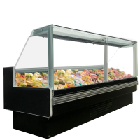 یخچال ویترینی شیشه تخت