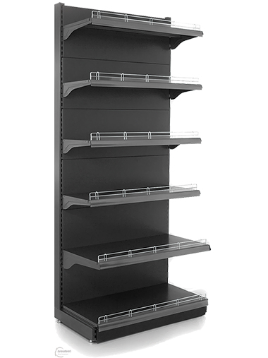 قفسه ی فروشگاهی یک طرفه